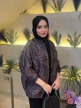 Görseli Galeri görüntüleyiciye yükleyin, Etnik desen bomber ceket