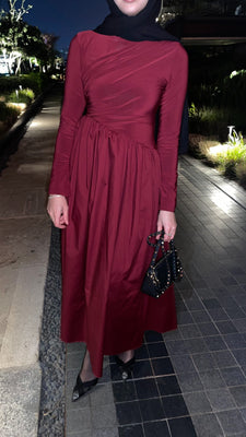 LADY BORDO ELBİSE