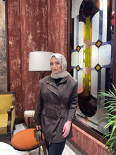 Görseli Galeri görüntüleyiciye yükleyin, Tasarım Kahve Trençkot